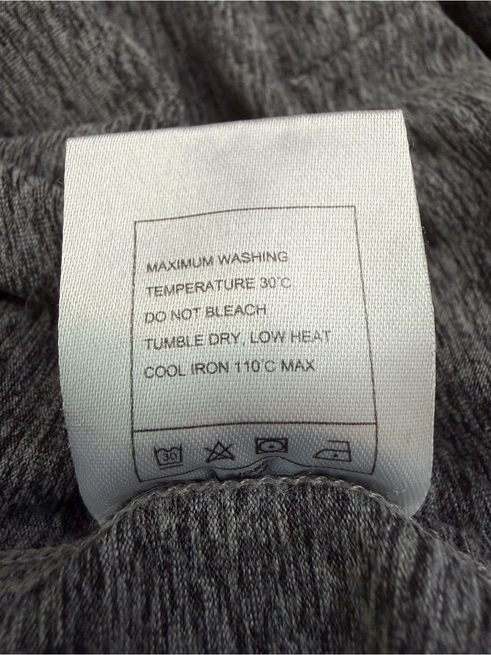 Quince Med Flowknit Pullover Hoodie Sweatshirt Athletic Heather Grey Ultra-Soft - Picture 15 of 15